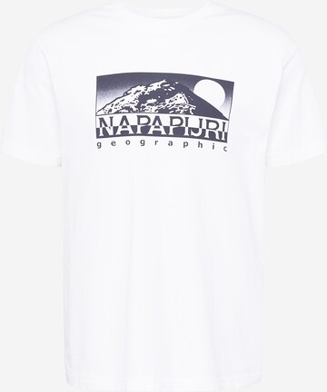 NAPAPIJRI - Camiseta 'QUITO' en blanco: frente