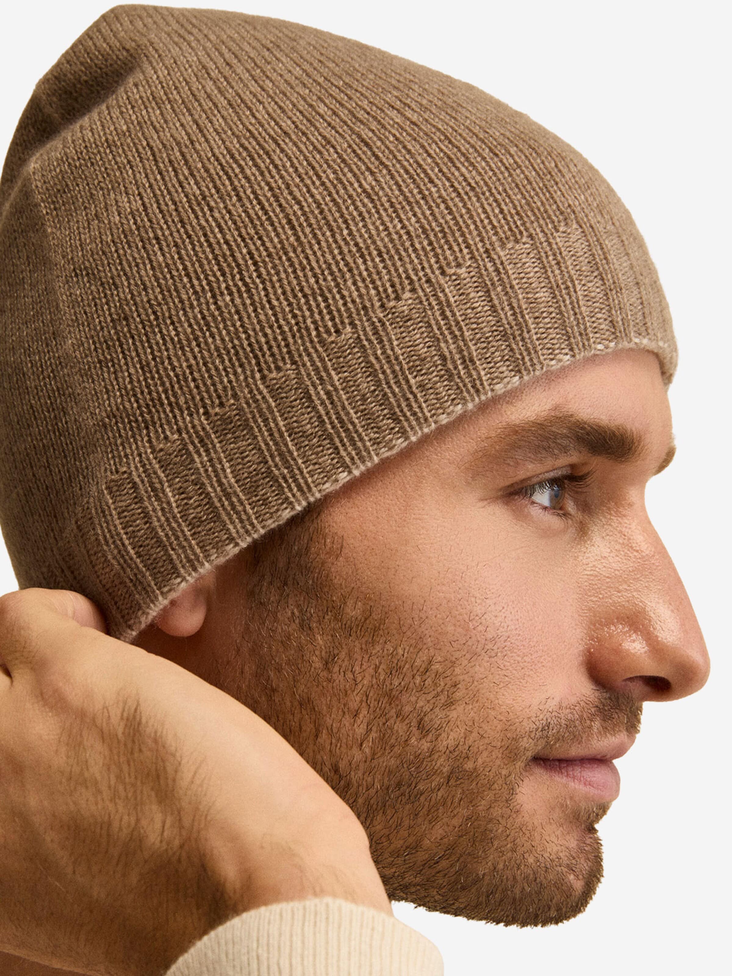 Bonnet Il Lanificio en beige