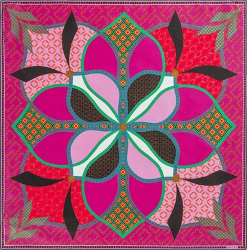 Foulard 'FLOWER  MANDALA NICKY' Roeckl en mélange de couleurs : devant