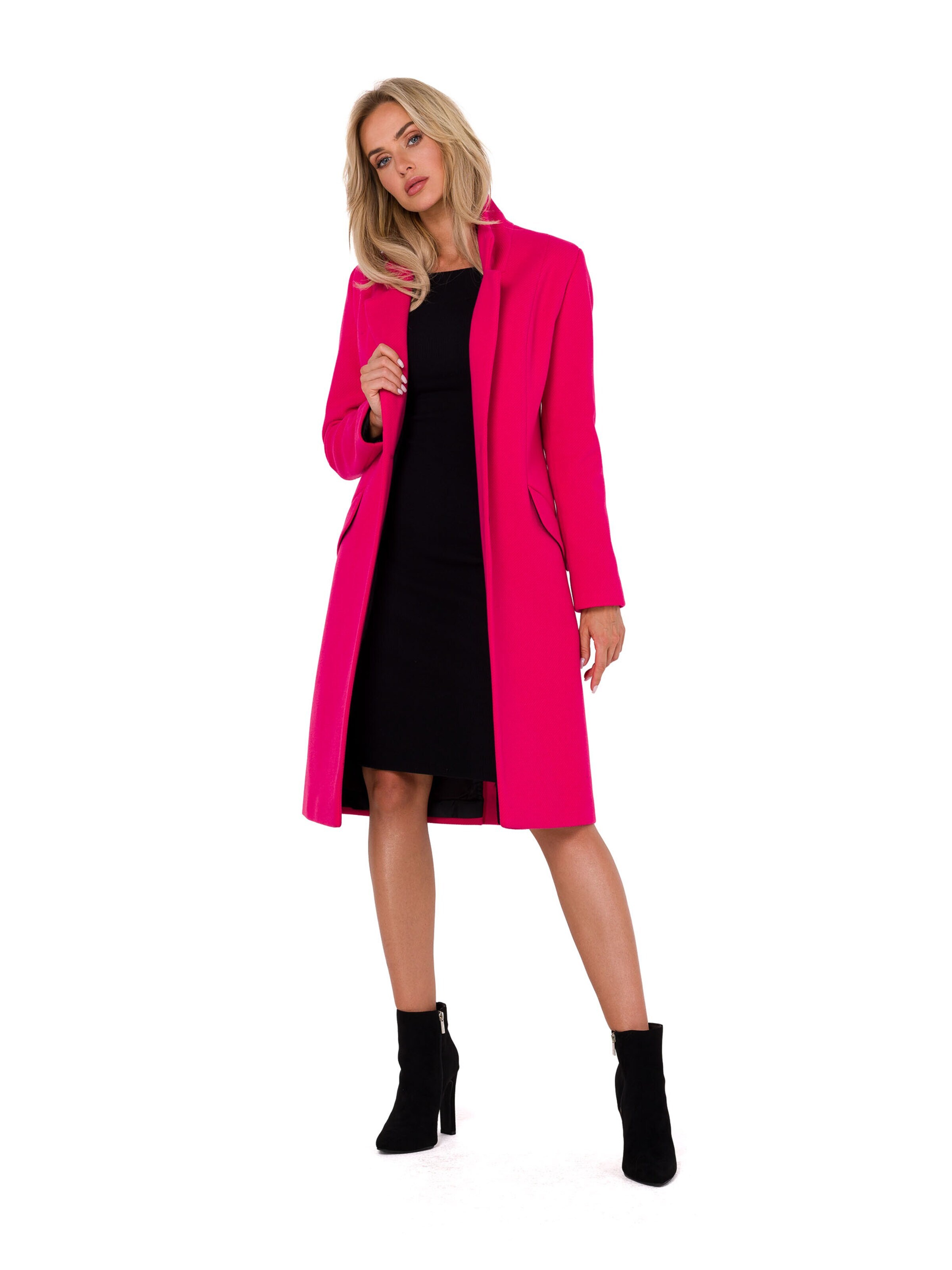 made of emotion Blejzr 'Płaszcz zapinany' – pink