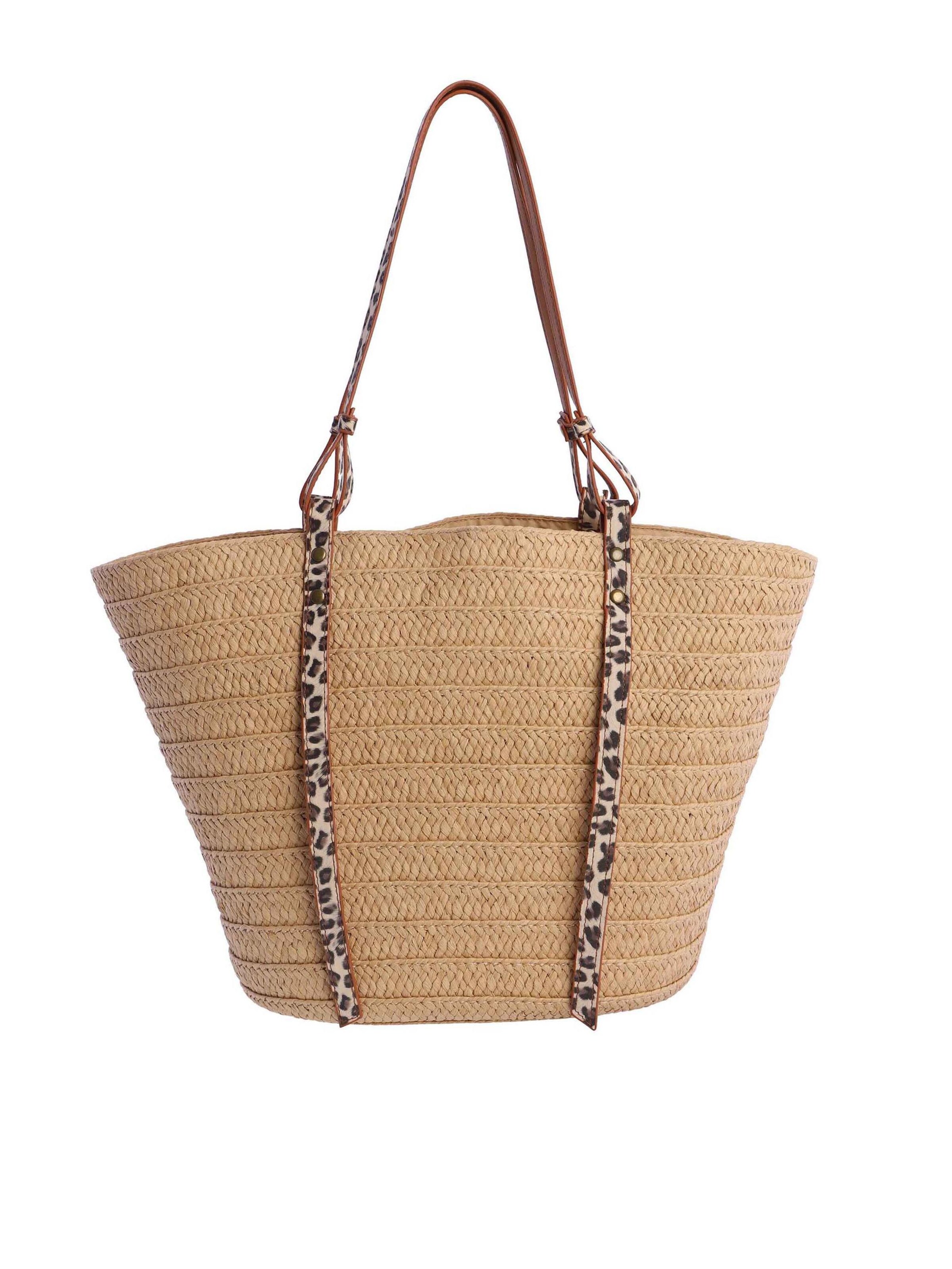 Amichi - Bolsa de playa 'Soleil' en marrón