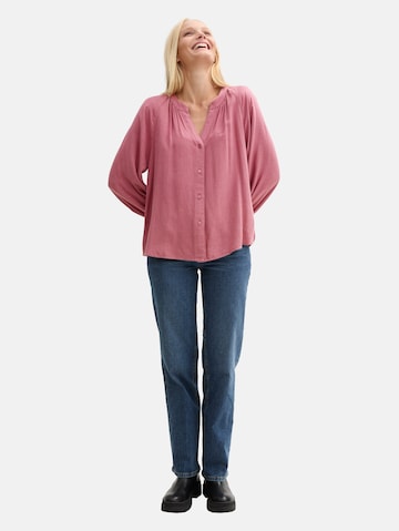 TOM TAILOR Blouse in Pink