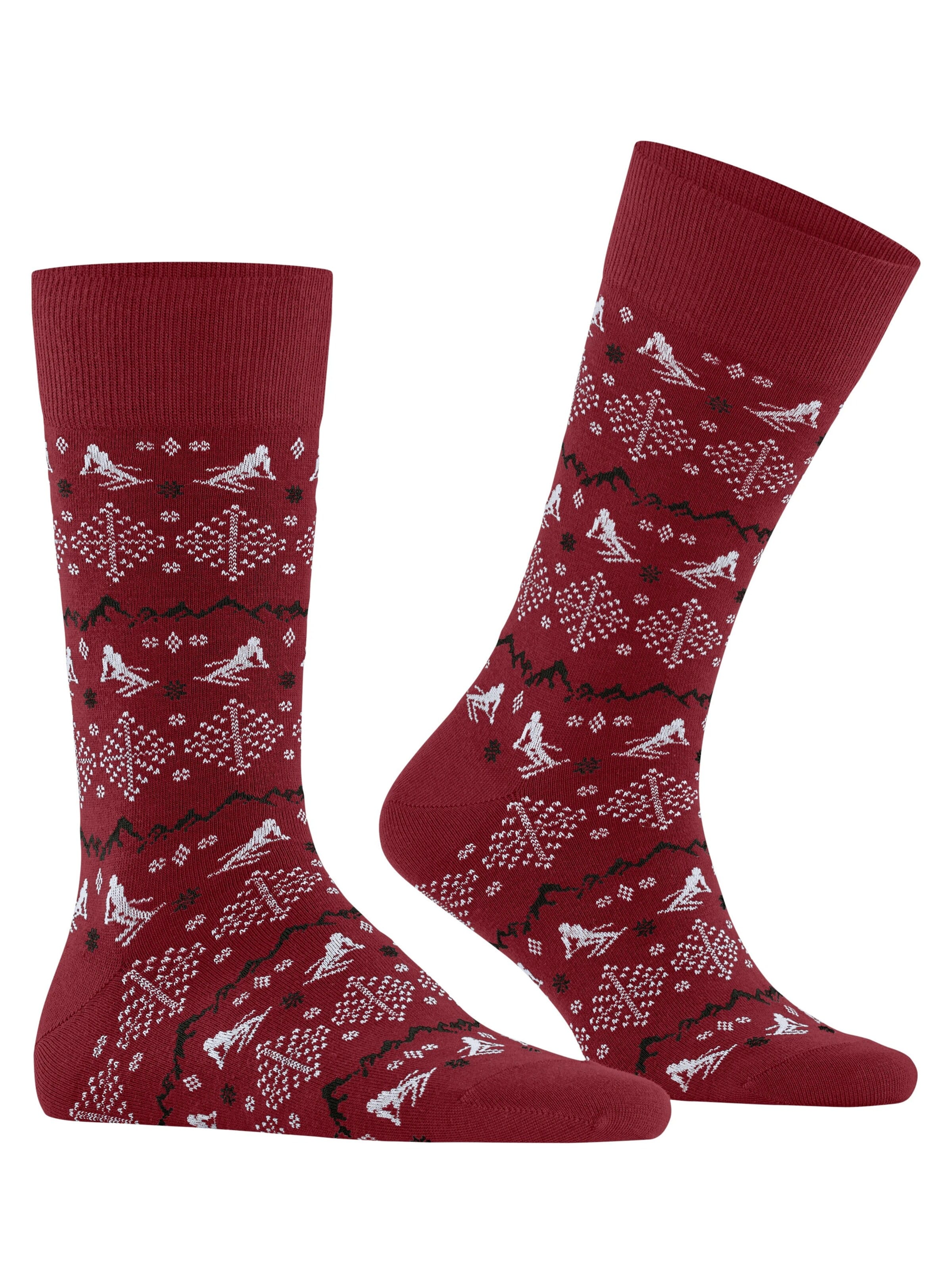 FALKE Socken 'Ski Slope SO'‌‌‌‌‌‌‌ in Rot