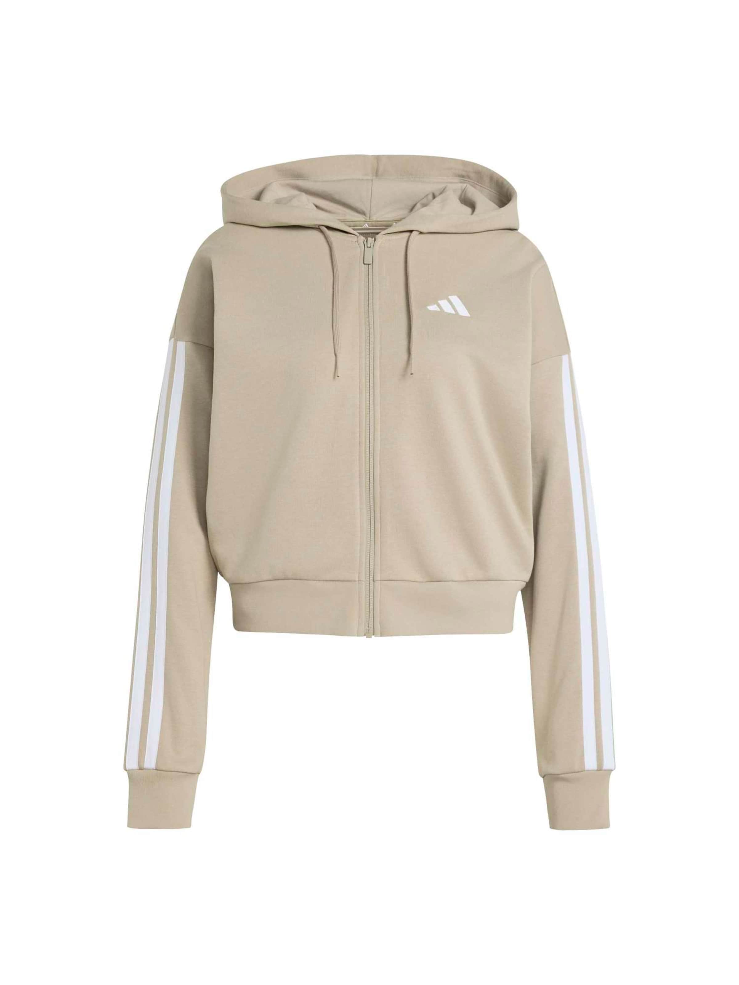 ADIDAS SPORTSWEAR Sportlik trikoojakk 'Essentials', värv roheline: eest vaates