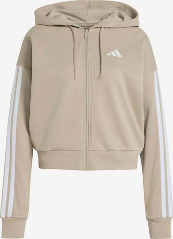 ADIDAS SPORTSWEAR Sportlik trikoojakk 'Essentials', värv roheline: eest vaates