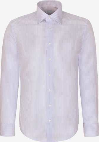 Coupe slim Chemise business SEIDENSTICKER en bleu : devant