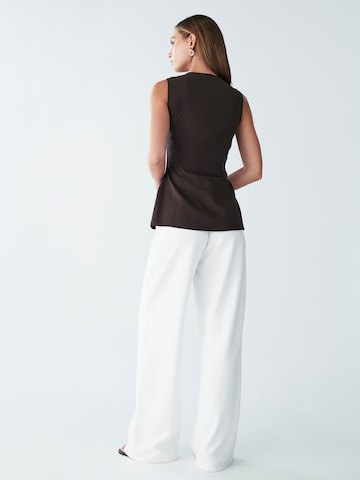 Willa Top 'RISE TUNIC TOP' in Bruin: terug