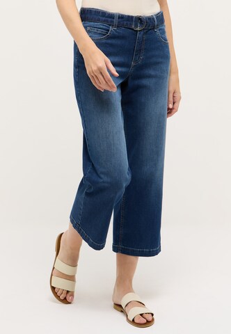 Angels Wide leg Jeans in Blue: front