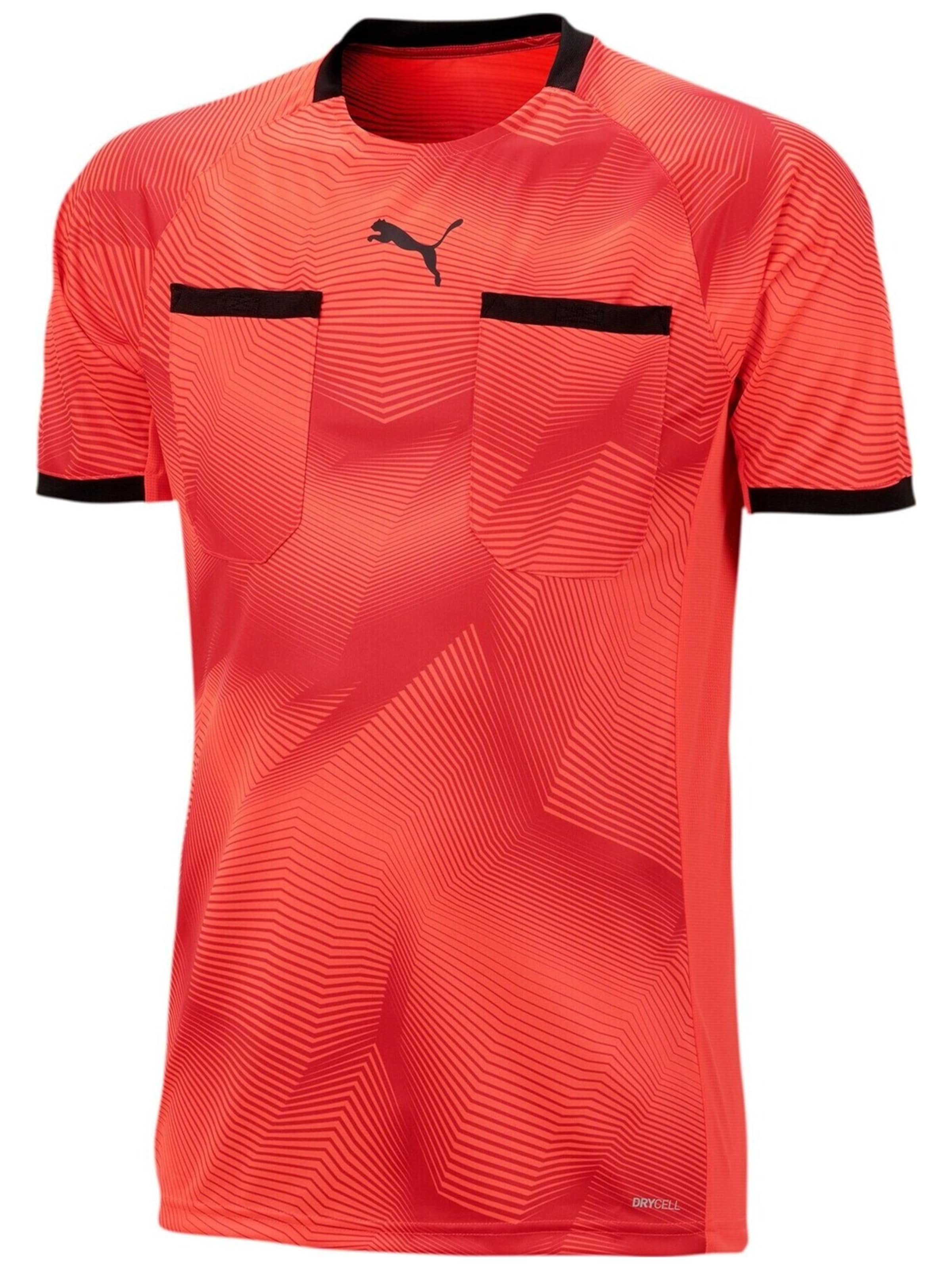 PUMA Shirt 'Puma Referee Jersey'‌ in M in rot, Produktansicht