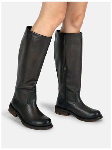 Felmini Wide Fit Stiefel in Braun