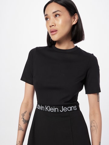 Calvin Klein Jeans - Vestido 'MILANO' em preto