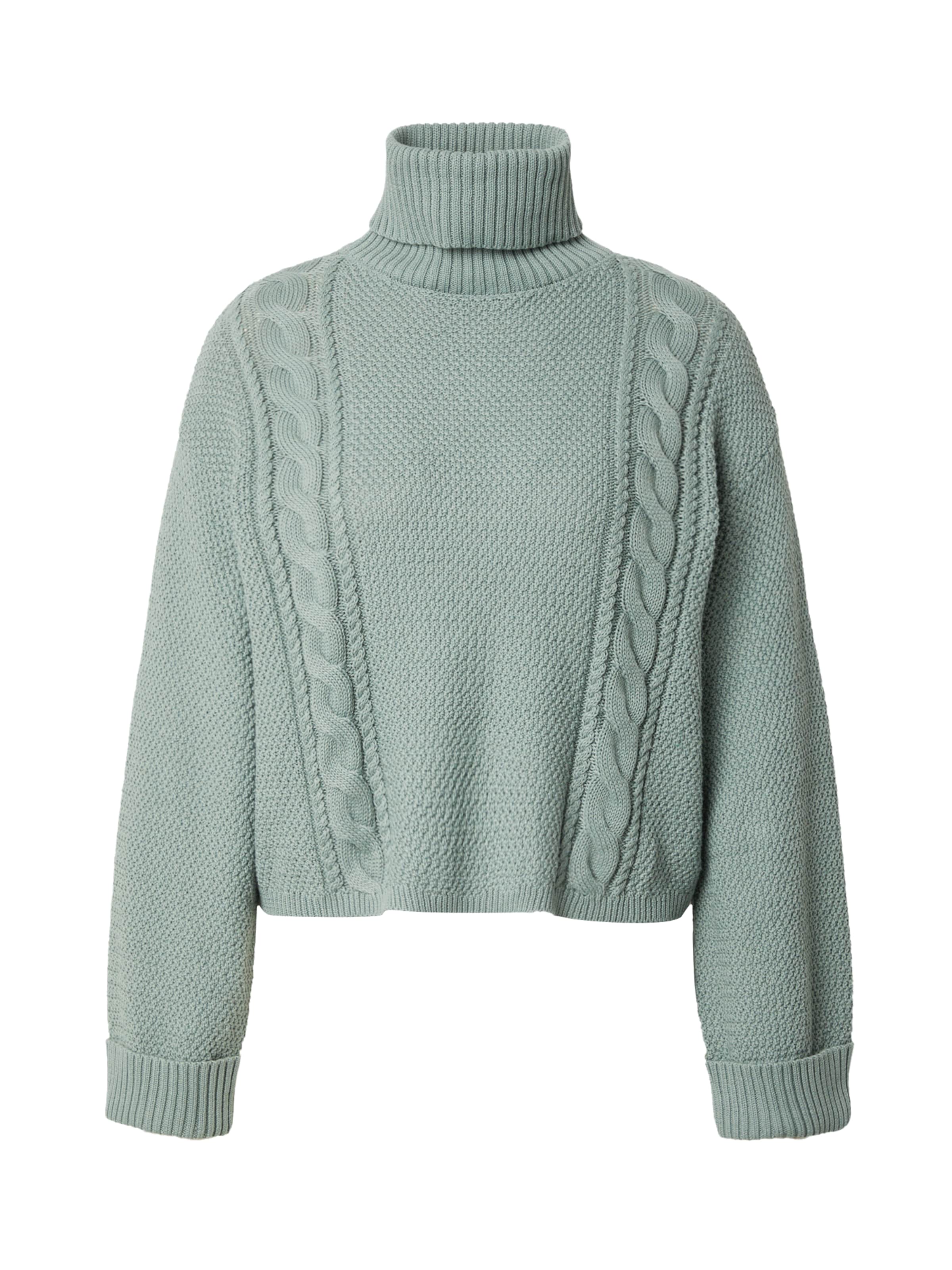 ABOUT YOU Свитер 'Elin' в Зеленый: спереди