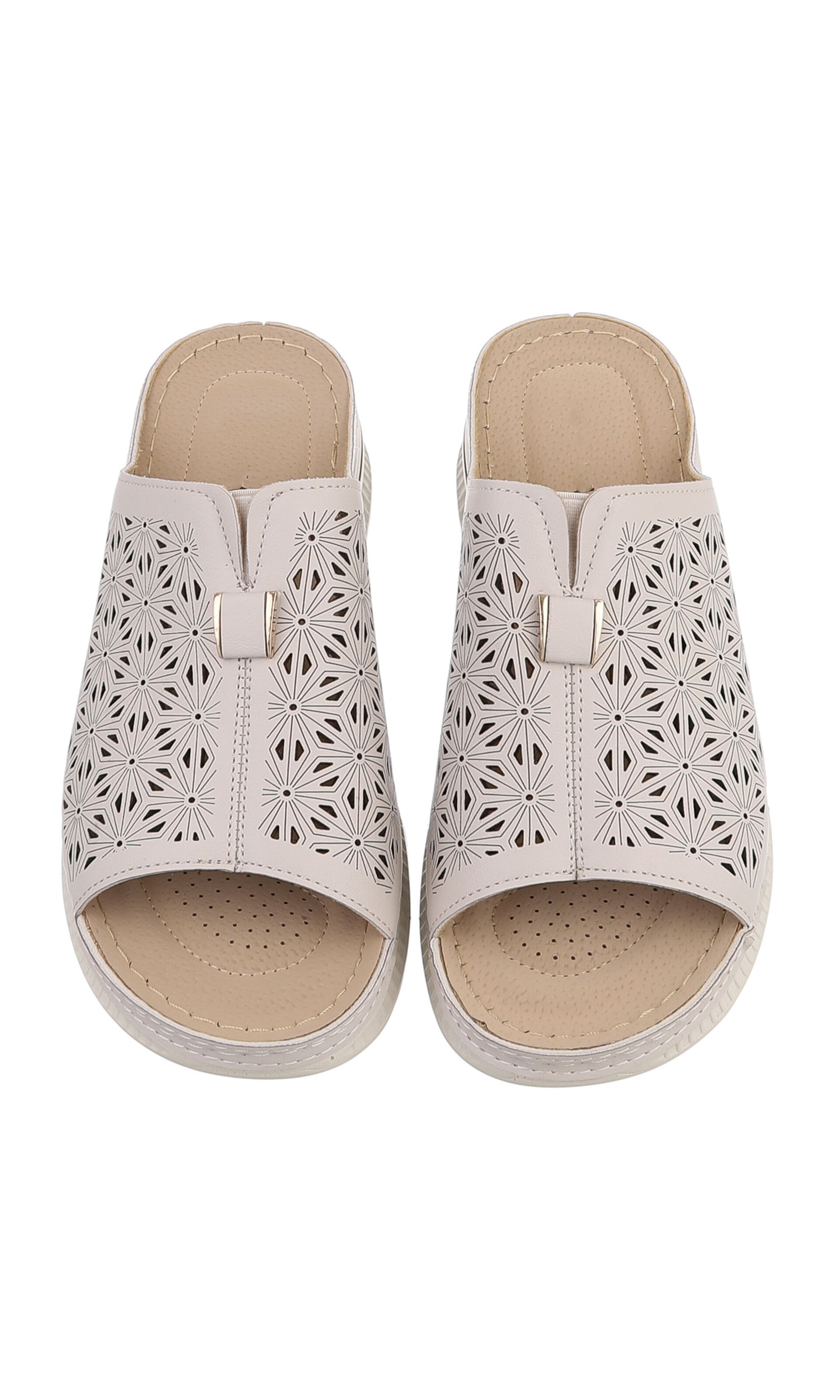 Ital-Design Mules in Beige
