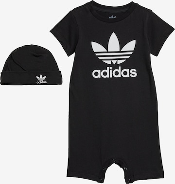 Set de la ADIDAS ORIGINALS pe negru: față