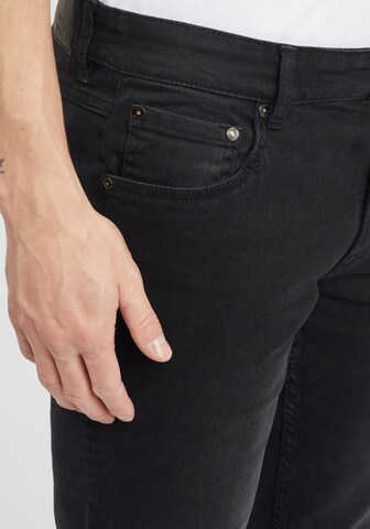 !Solid Slimfit Jeans 'Pilto' in Zwart