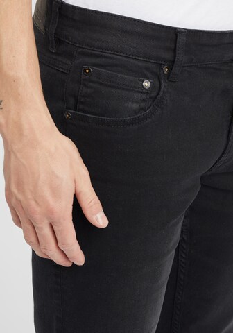 Coupe slim Jean 'Pilto' !Solid en noir