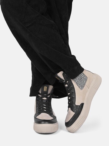 Crickit Sneakers hoog ' SONIA ' in Beige