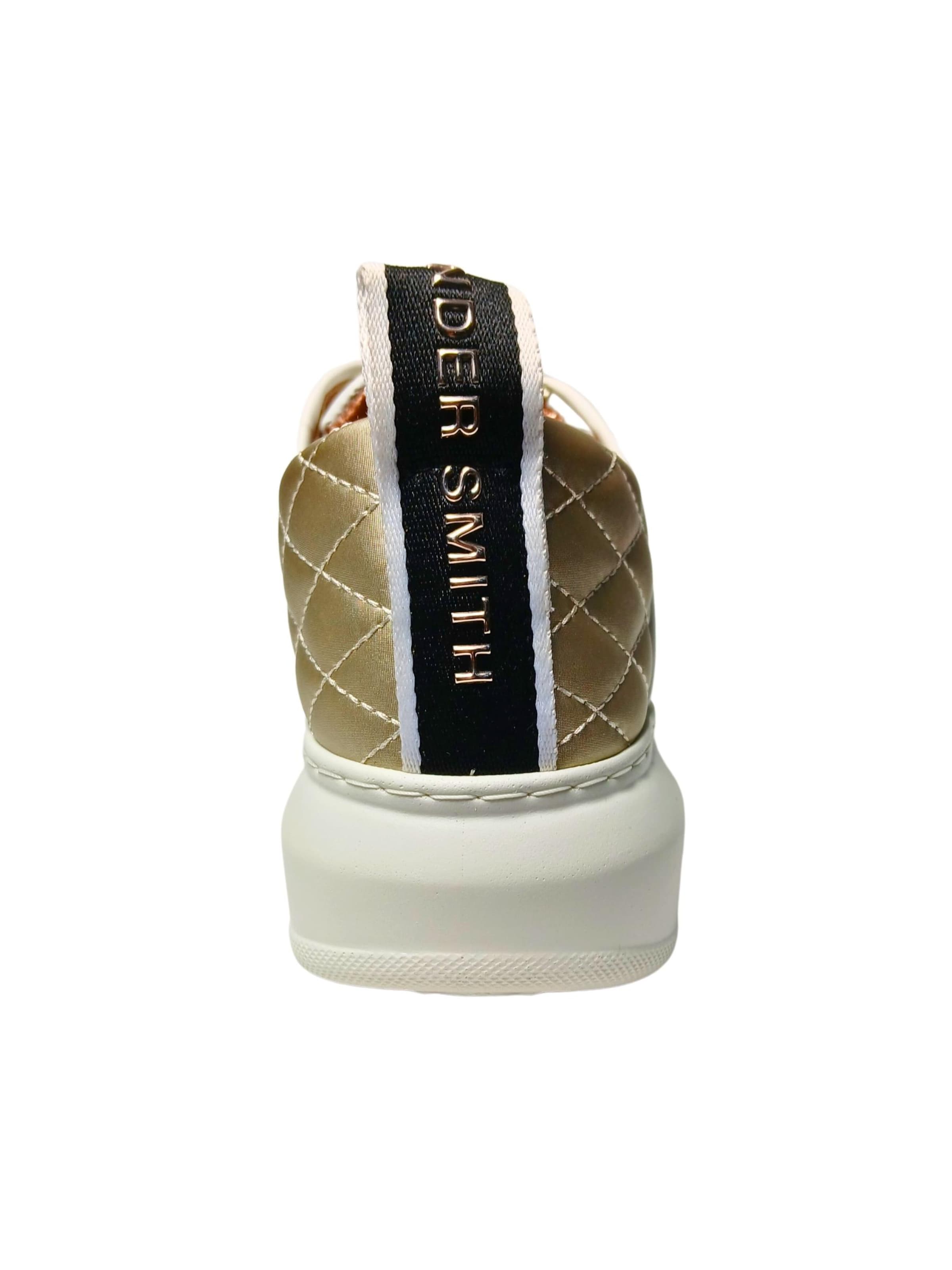 Alexander Smith Platform trainers in White