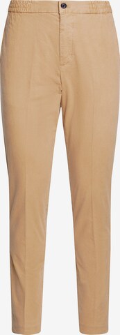 Effilé Pantalon chino TOMMY HILFIGER en beige : devant