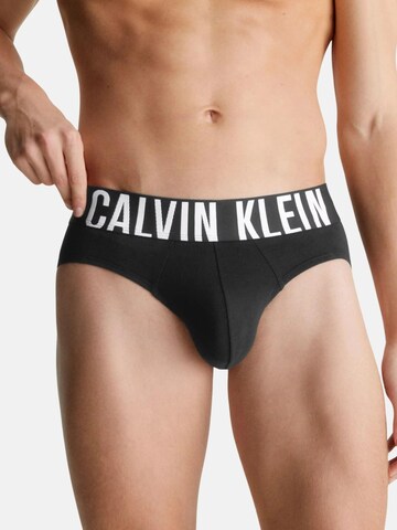 Slip 'CALVIN KLEIN HIP BRIEF 3PK' Calvin Klein en noir