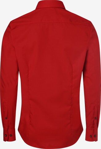 Finshley & Harding Slim Fit Hemd in Rot