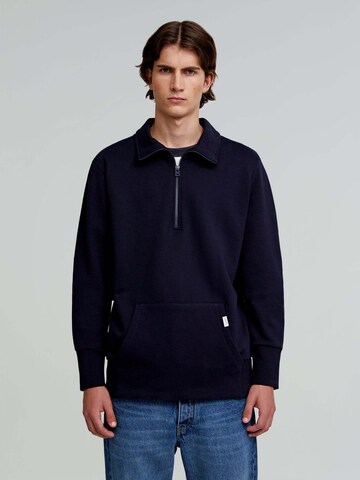 Sweat-shirt Scalpers en bleu : devant