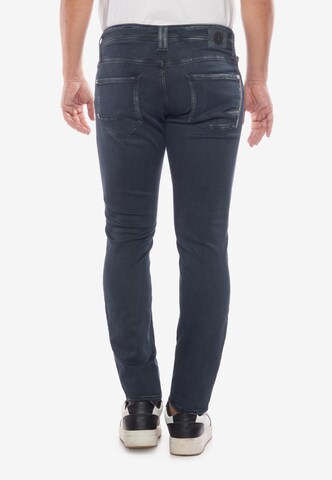 Le Temps Des Cerises Slimfit Jeans in Blau