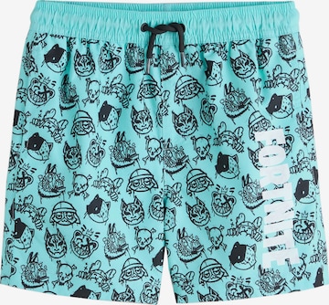 Next Szorty kąpielowe w kolorze niebieski: przód