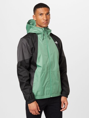 THE NORTH FACE - Ajuste regular Chaqueta de montaña 'Farside' en verde: frente