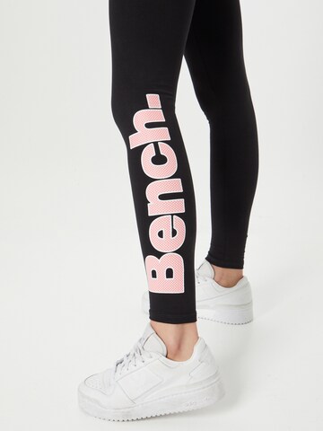 BENCH Skinny Leggings 'ELIRA' in Schwarz