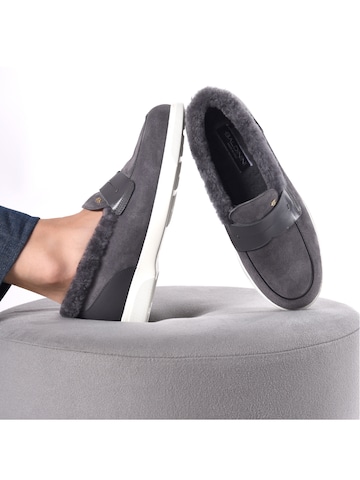 BALDININI Mocassins in Grijs: voorkant