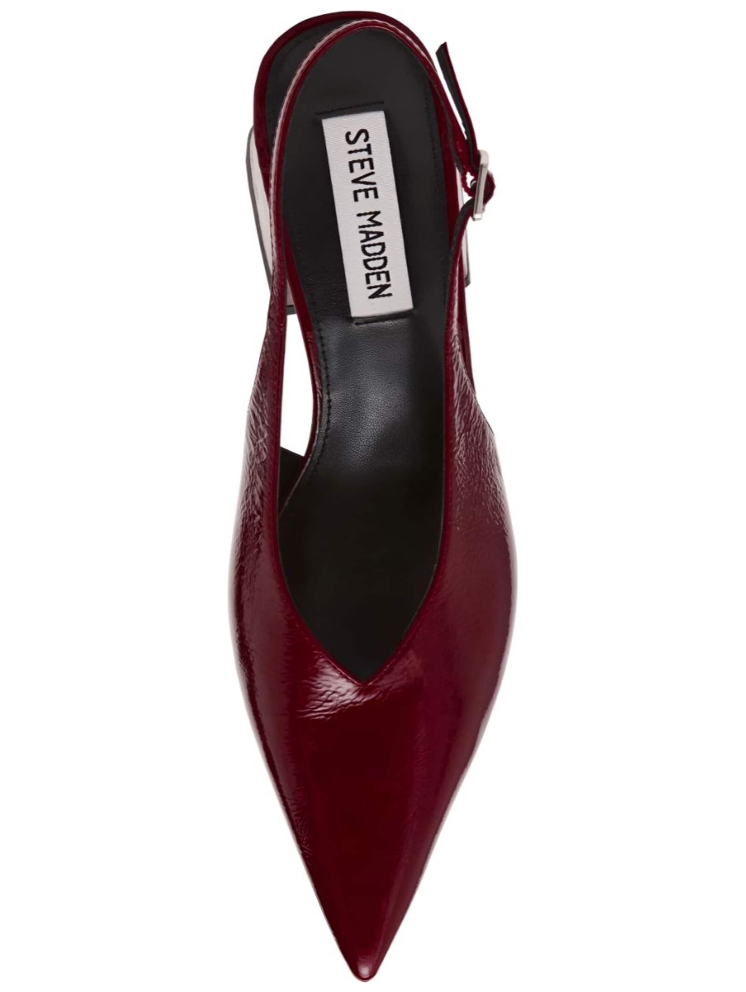 Escarpins à bride arrière STEVE MADDEN en rouge