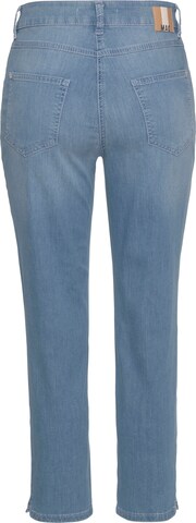 MAC Slimfit Jeans 'MELANIE' in Blauw