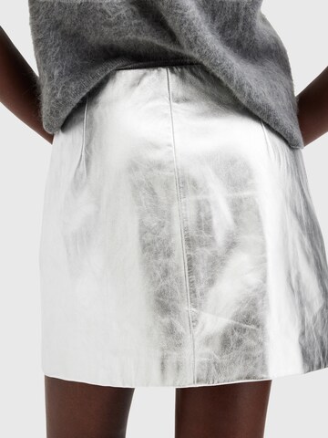 AllSaints Skirt 'RENAI' in Silver