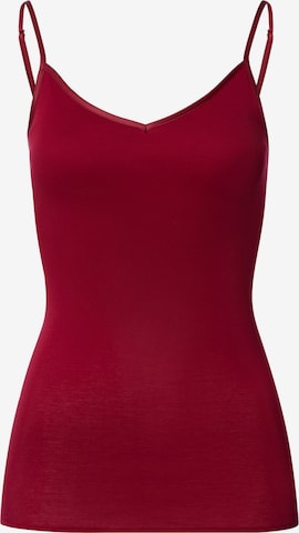 Haut ' Cotton Seamless ' Hanro en rouge : devant