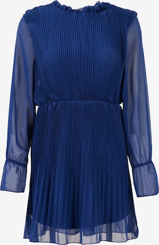 LELA Cocktail Dress in Blue: front