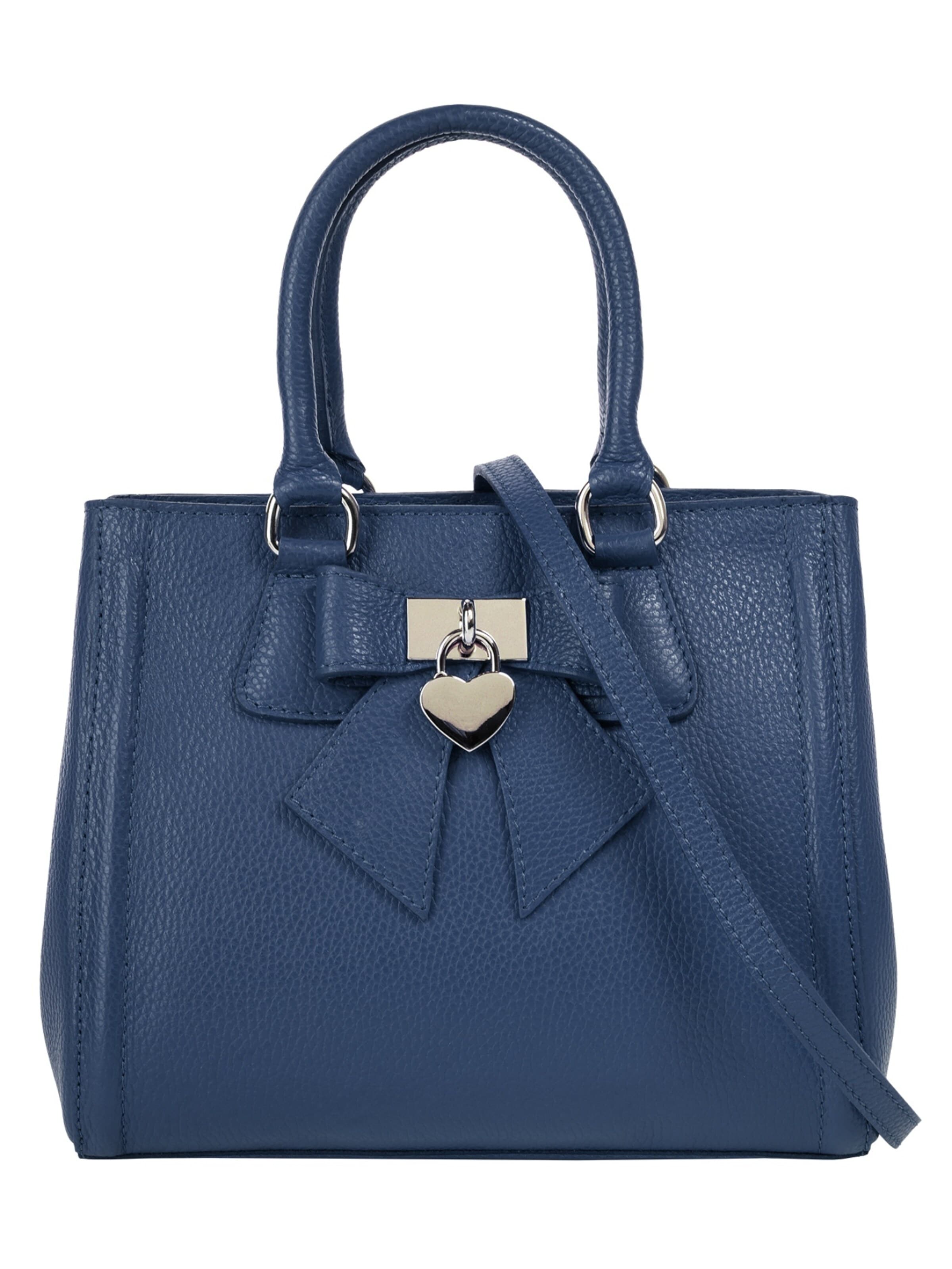 Cluty Handbag 'SOLCUORE' in Blue: front