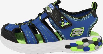 SKECHERS Open schoenen 'Mega-Splash 2.0' in Blauw: voorkant