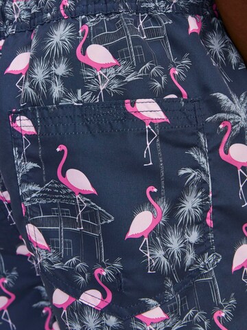 JACK & JONES Zwemshorts in Blauw