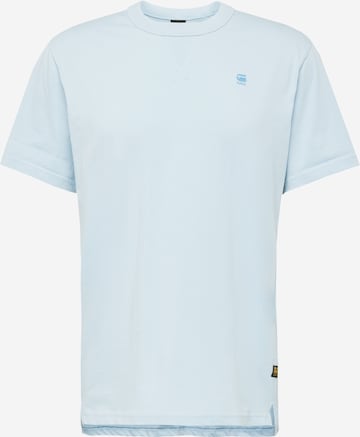 G-Star RAW T-shirt 'Nifous' i blå: framsida