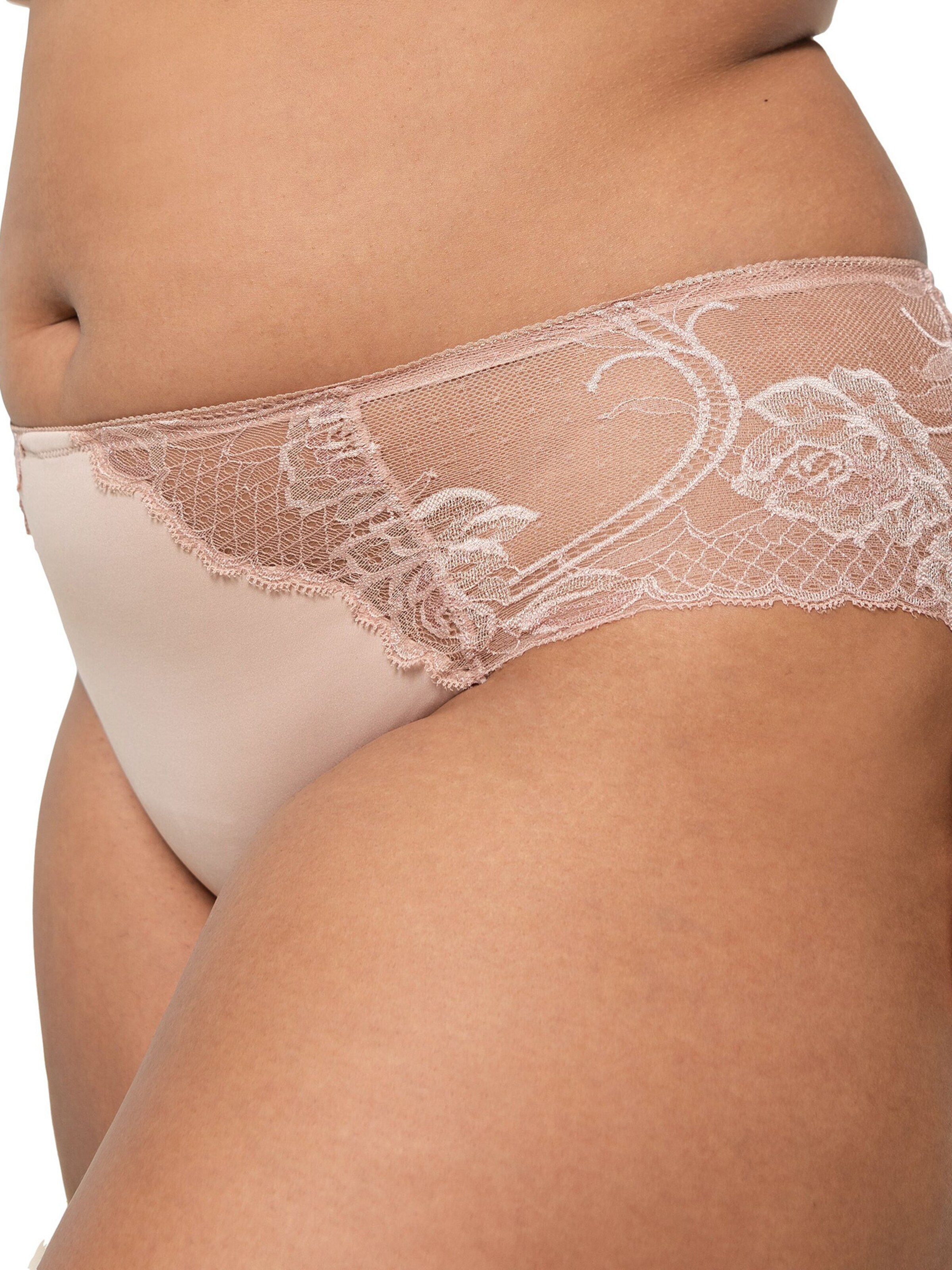 Slip ' Wild Peony Florale ' TRIUMPH en rose