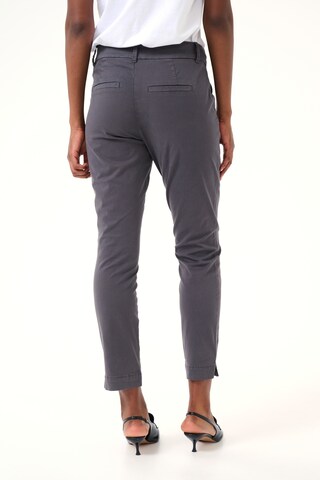 Kaffe Slimfit Hose 'Mette' in Grau