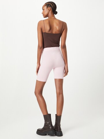 The Couture Club Skinny Shorts in Pink