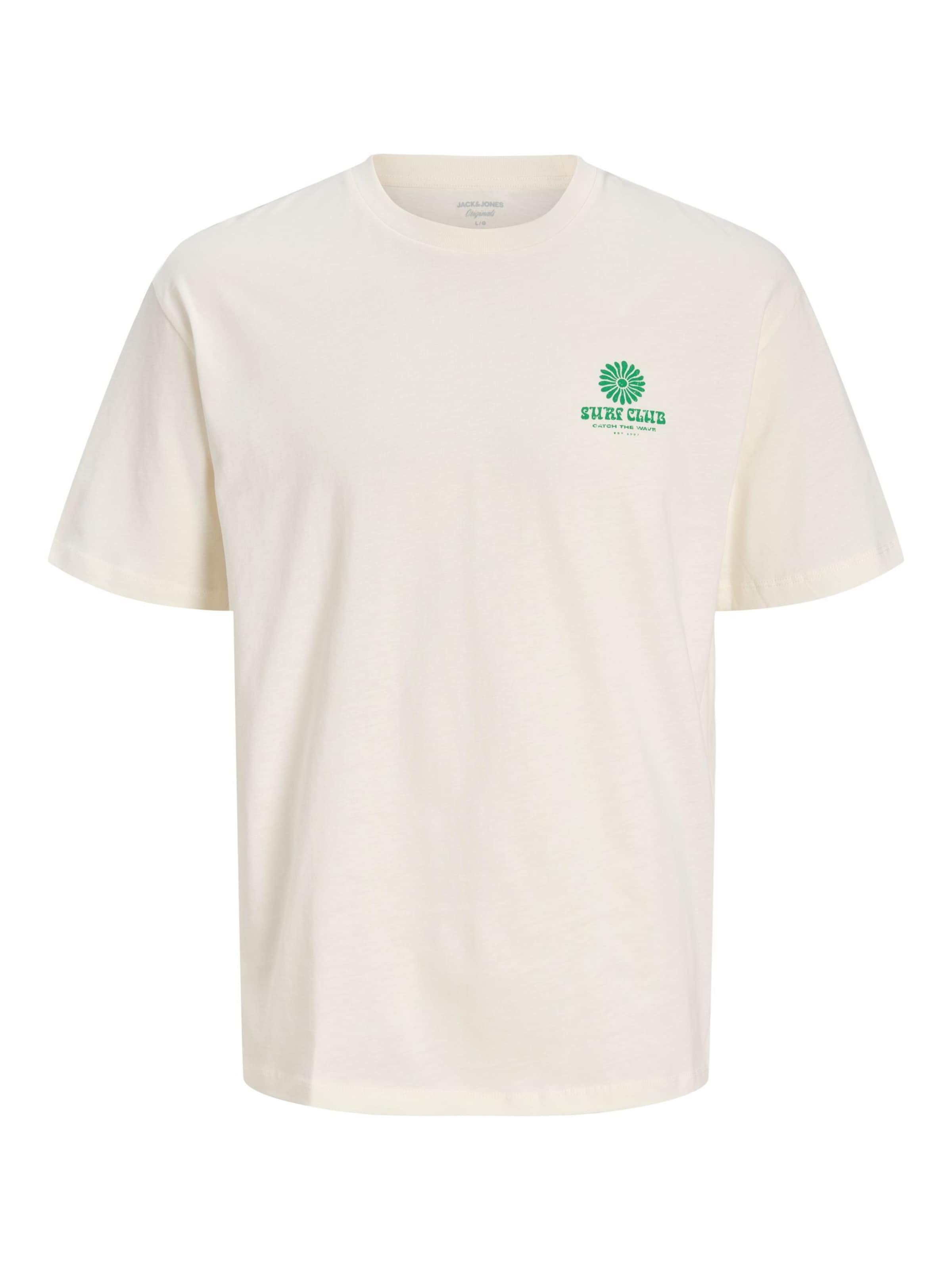 JACK & JONES - Camiseta en blanco: frente
