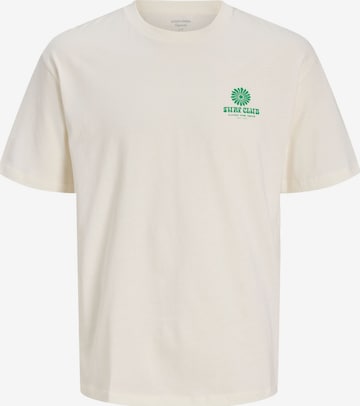 T-Shirt JACK & JONES en blanc : devant