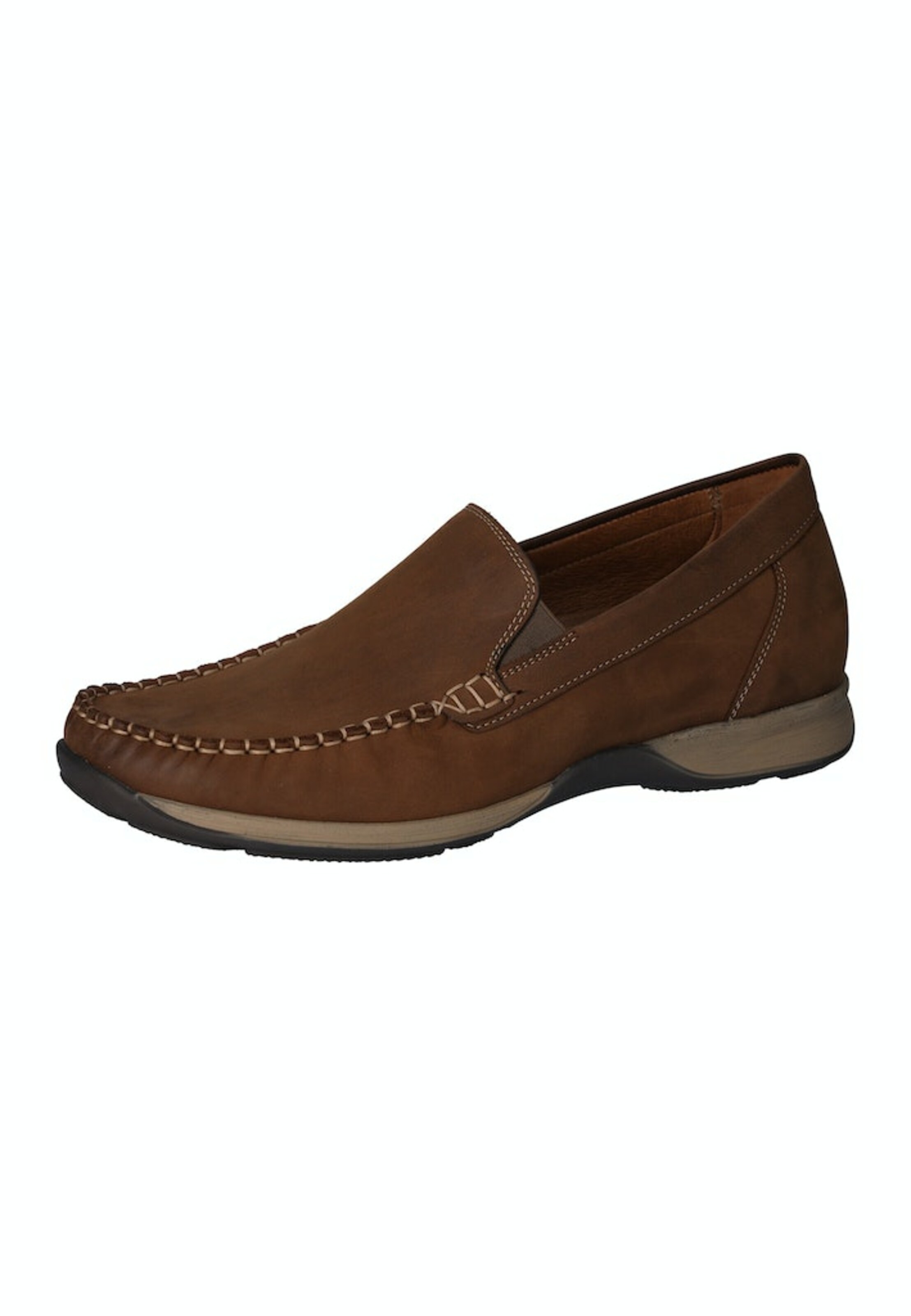 WALDLÄUFER Moccasin in Brown: front