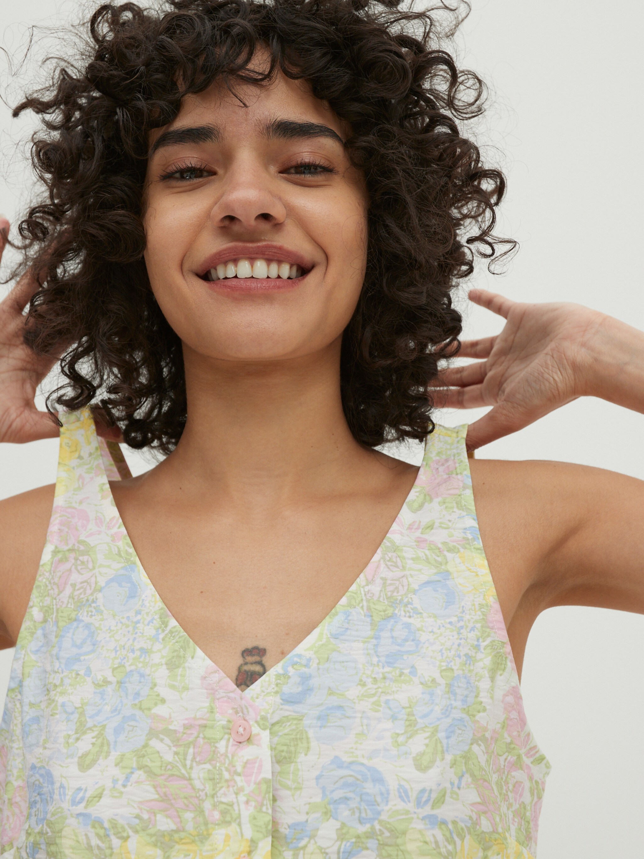 EDITED Producten Top 'Kendra' Gemengde kleuren