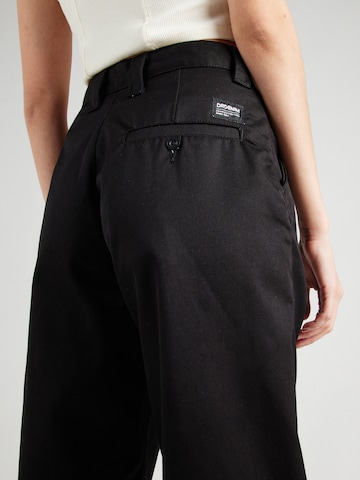 Dr. Denim Loosefit Hose 'Hill' in Schwarz