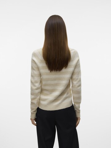 VERO MODA Sweater 'VMDoffy' in Beige