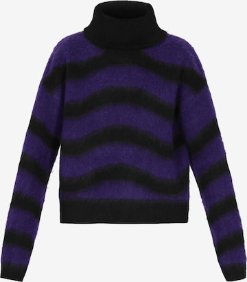 Pullover di myMo ROCKS in nero: frontale